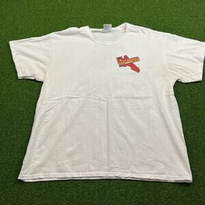Vintage C Port FLA Car Shows Chevrolet Corvette Graphic T-Shirt Sz XL